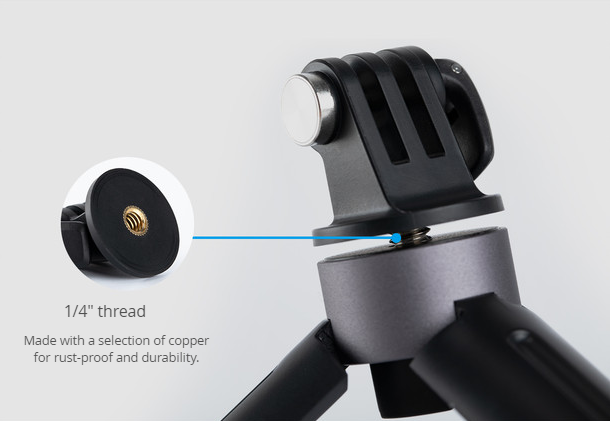 PGYTECH Universal Mount Action Kamera auf 1/4