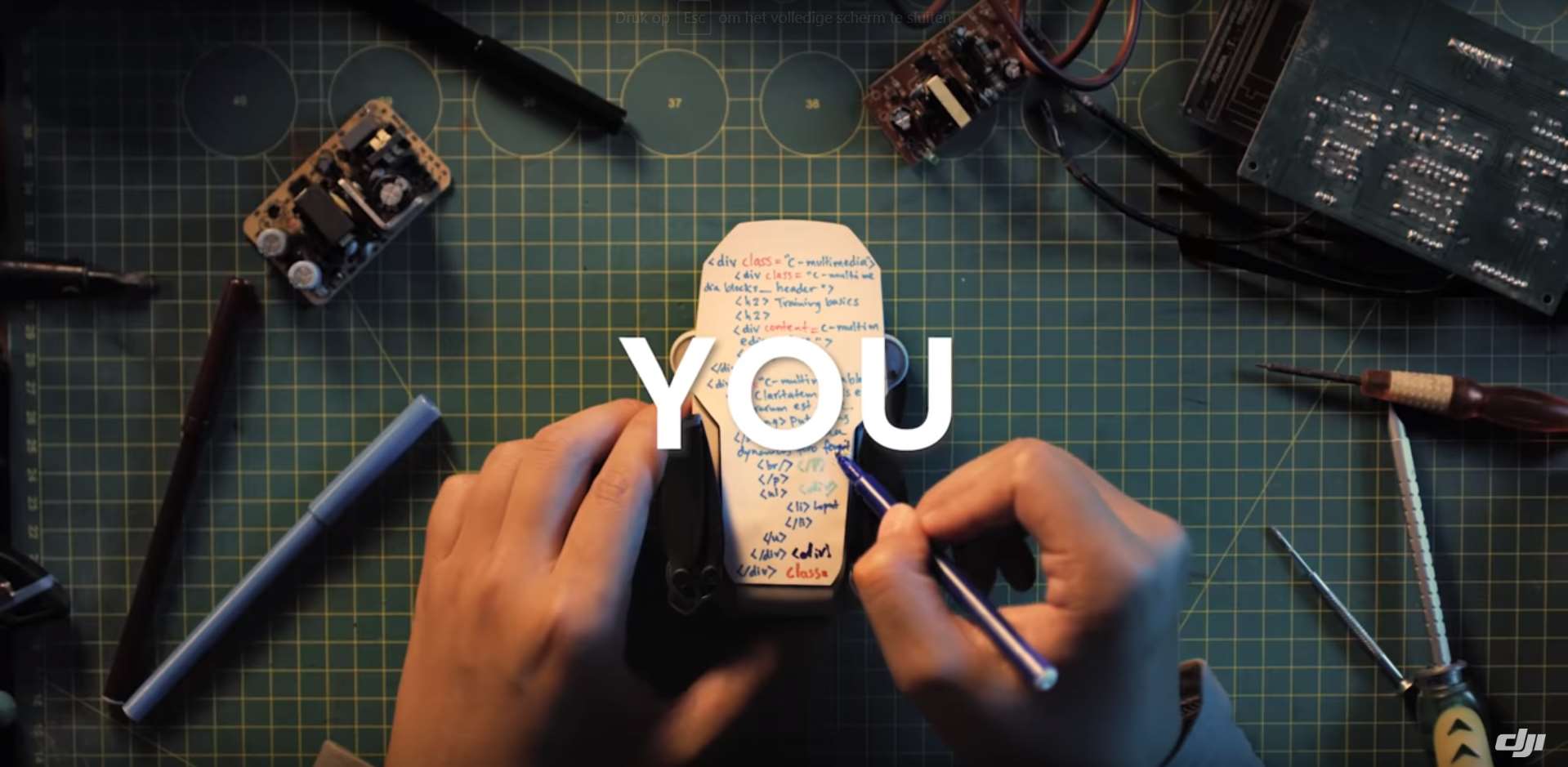 DJI Mini (1&2) DIY Creative Kit stickerset