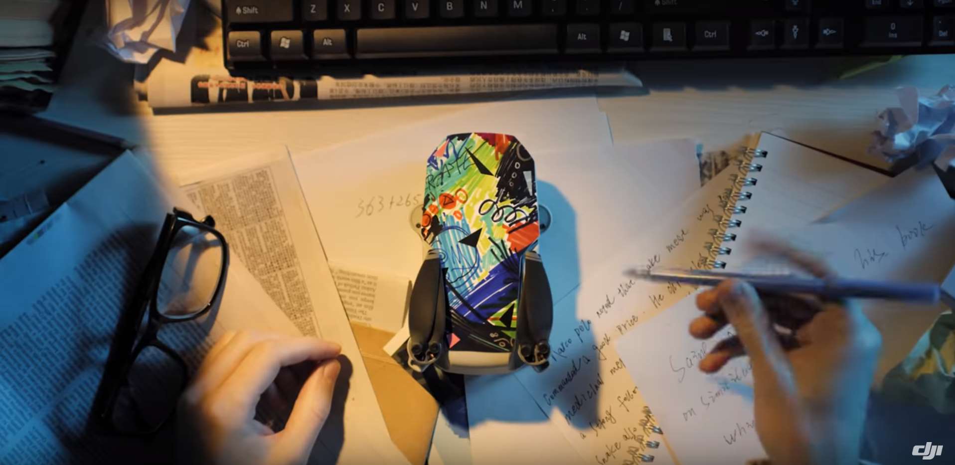 DJI Mini (1&2) DIY Creative Kit stickerset