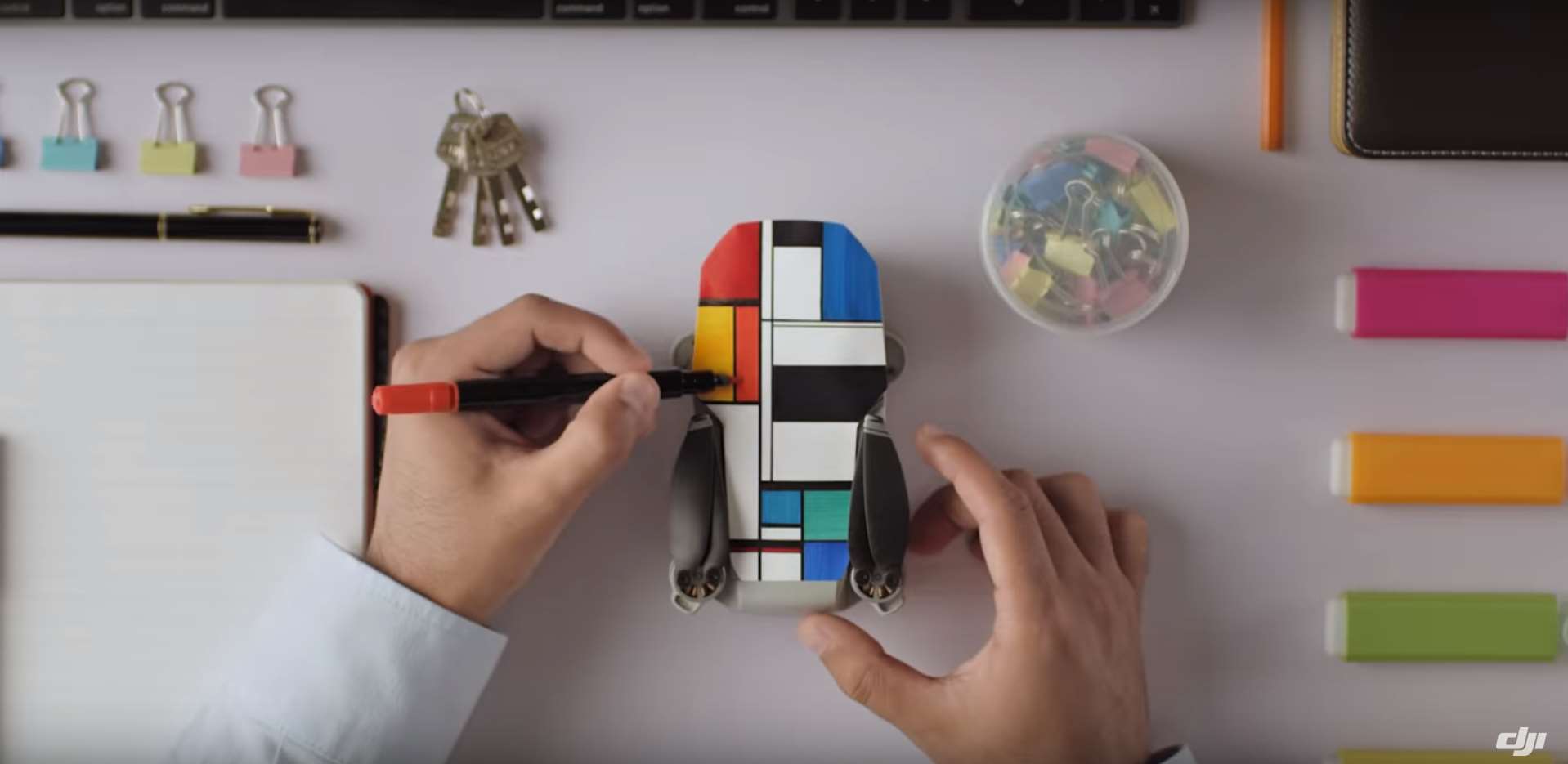 DJI Mini (1&2) DIY Creative Kit stickerset