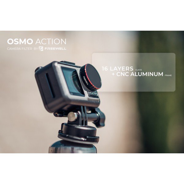Freewell Night Vision (lichtvervuiling) filter voor DJI Osmo Action