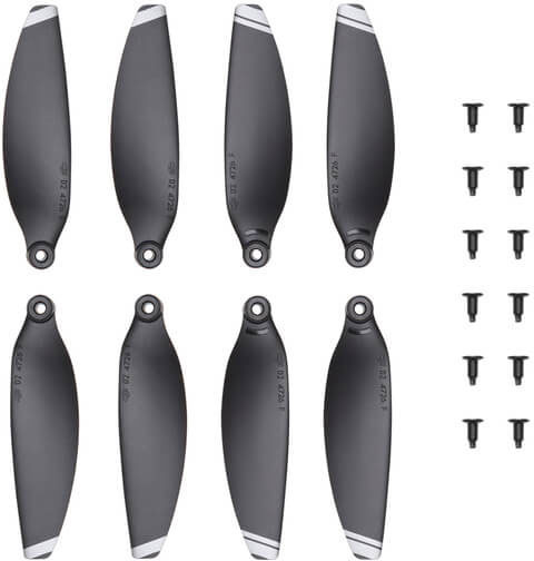 50CAL DJI Mavic Mini propellers 4726F low-noise (2 pairs, silver tips)