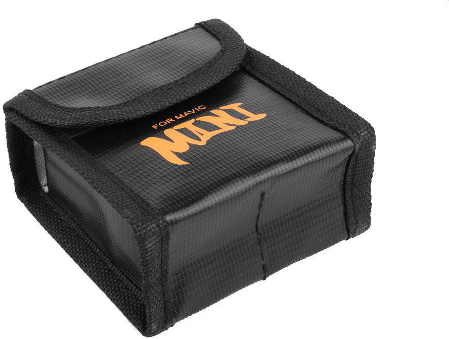50CAL DJI Mini (1&2) Medium LiPo accu battery safety bag (2 batteries)