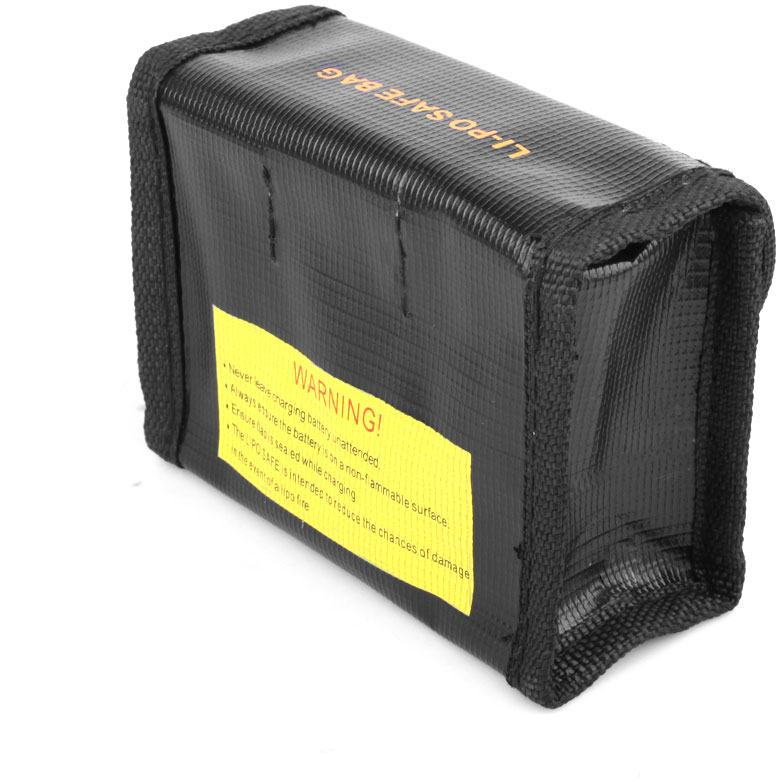 50CAL DJI Mini (1&2) Large LiPo accu battery safety bag (3 batteries)