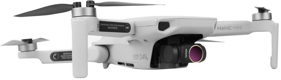 50CAL DJI Mini (1&2)-Zirkularpolarisator (CPL) -Drohnenkameraobjektivfilter