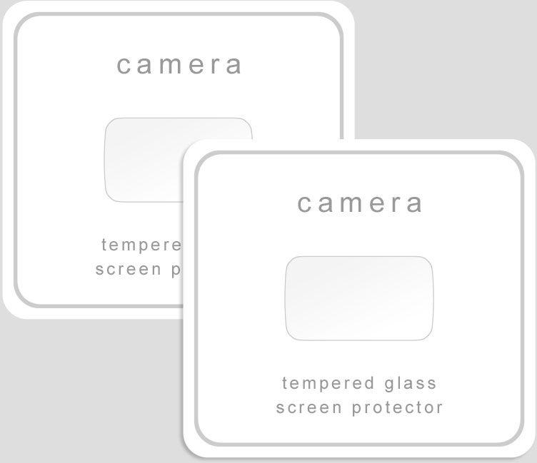 50CAL DJI Mini (1&2) camera lens beschermer protector gehard glas (2 stuks)