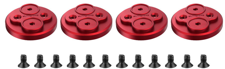 50CAL DJI Mini (1&2) aluminum motor protective cover caps water and dust resistant (4 pieces)