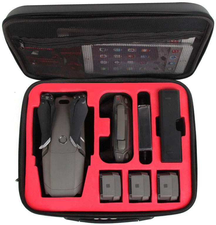 50CAL DJI Mavic 2 large (13 liter) EVA hardcase case with shoulder strap