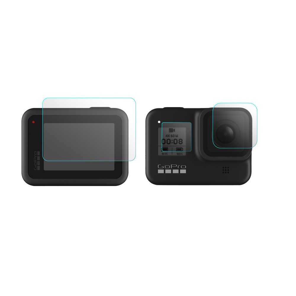 50CAL GoPro Hero 8 screen protector tempered glass (2 + 2 + 2)