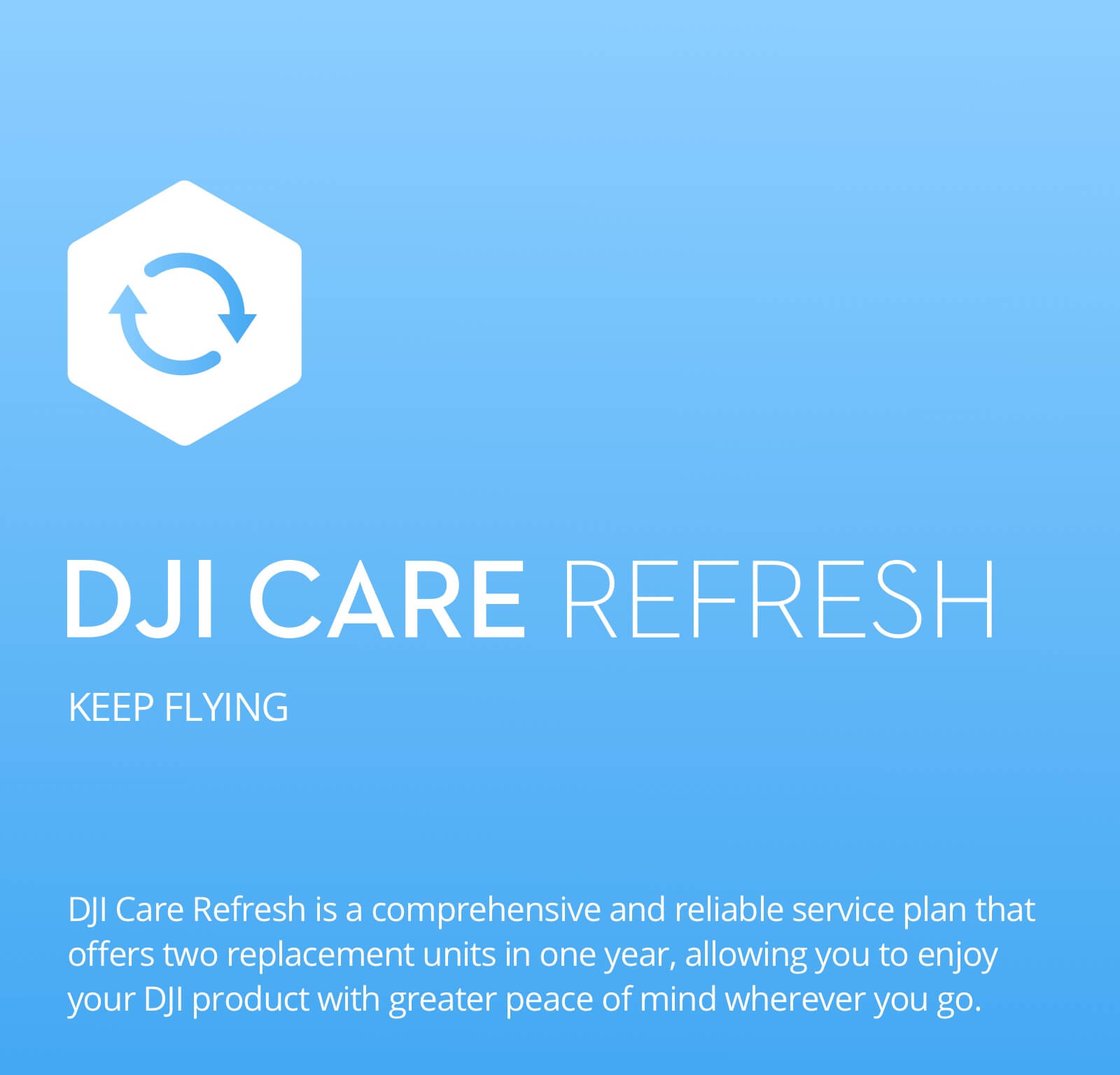 DJI Care Refresh Mavic Air 2 - drone insurance - shipped digitally