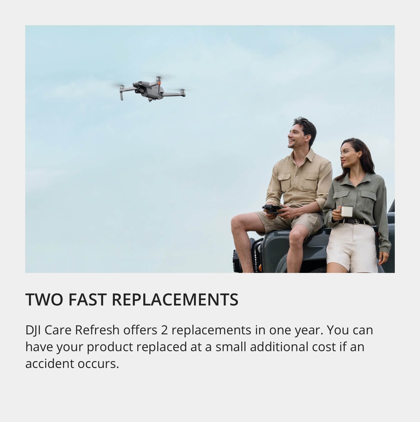 DJI Care Refresh Mavic Air 2 - Drohnenversicherung - wird digital ausgeliefert