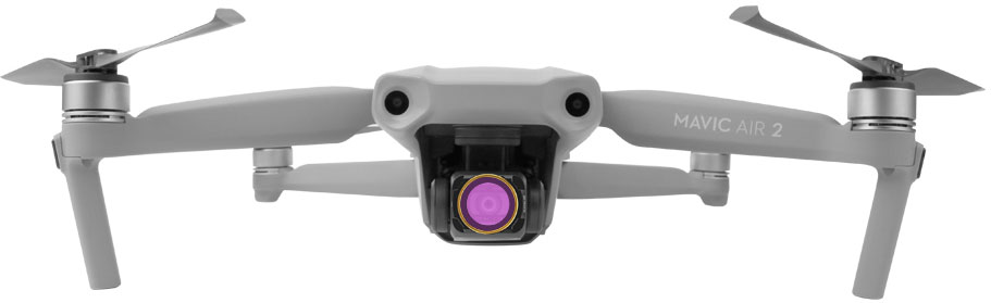 50CAL DJI Mavic Air 2 ND4/PL drone camera filter