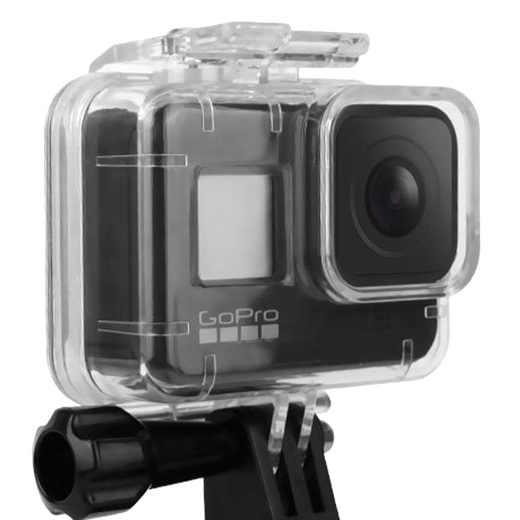 50CAL GoPro Hero 8 60m wasserdichtes Unterwassergehäuse + Filter (3 Stück) + Schwimmgriff