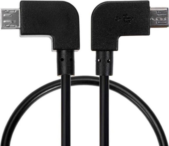 50CAL OTG kabel 30cm micro-USB >> micro-USB (Android)