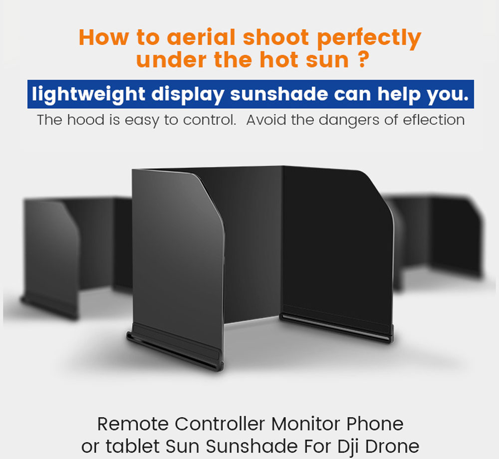 50CAL Monitor Hood L111 zonnescherm voor telefoon/tablet