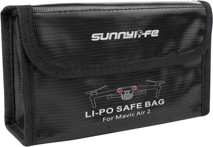 50CAL DJI Mavic Air 2 LiPo Safety Bag large safety bag (3 batteries)