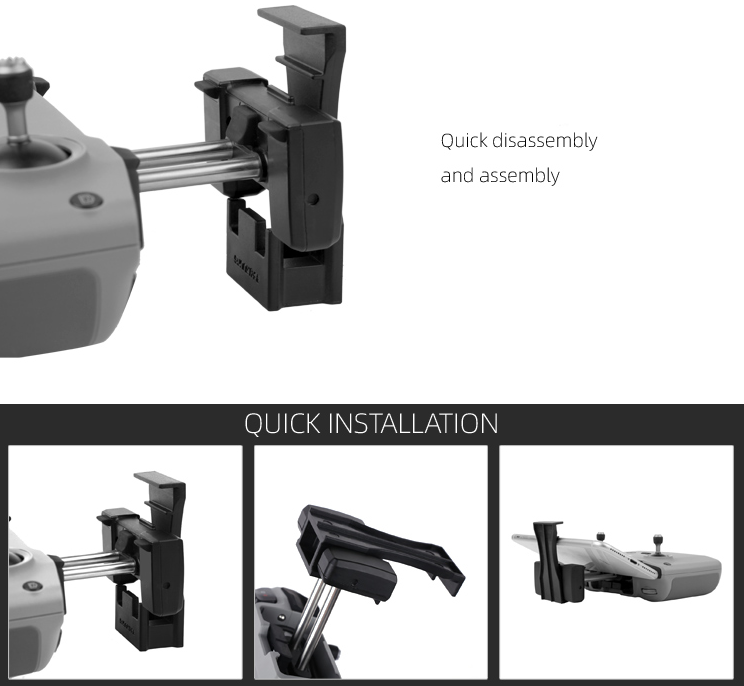 50CAL telefoonhouder (grijze controller)