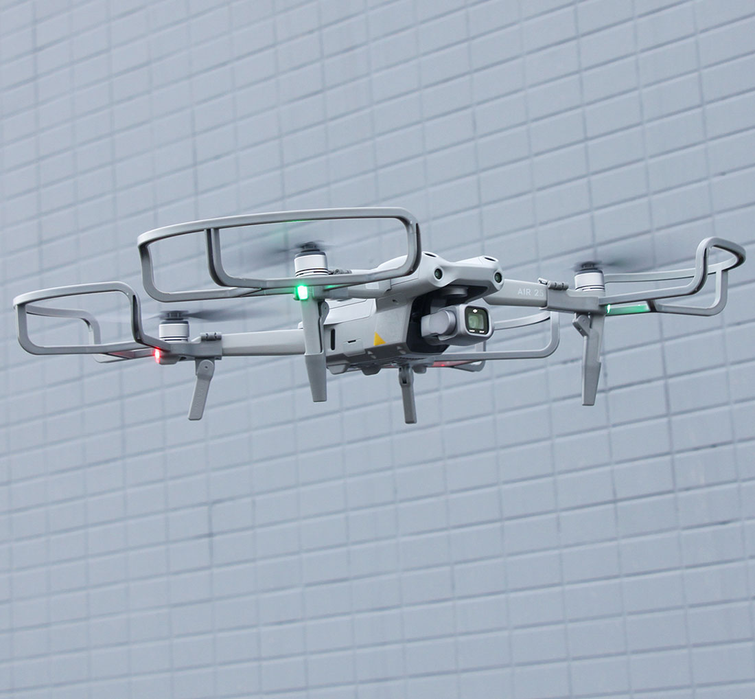 50CAL DJI Mavic Air 2 & Air 2S Propeller Guards met landing gear