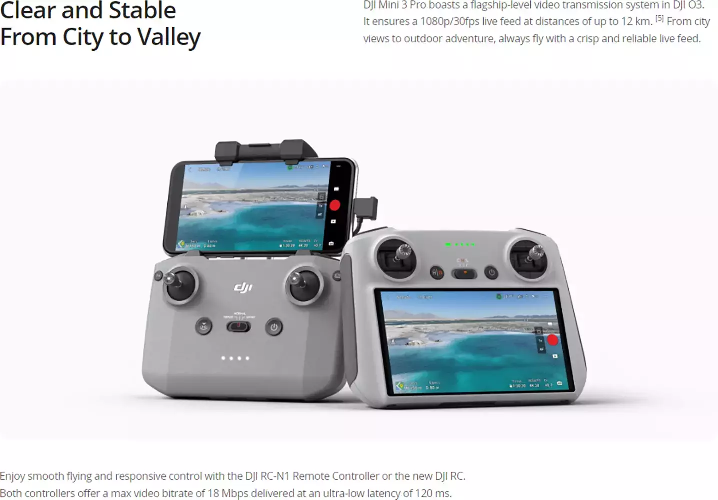 DJI Mini 3 Pro + RC-N1 Remote Controller