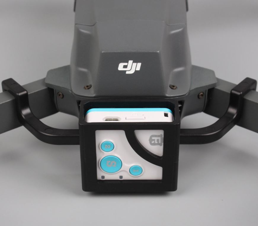50CAL GPS tracker holder for the DJI Mavic Pro