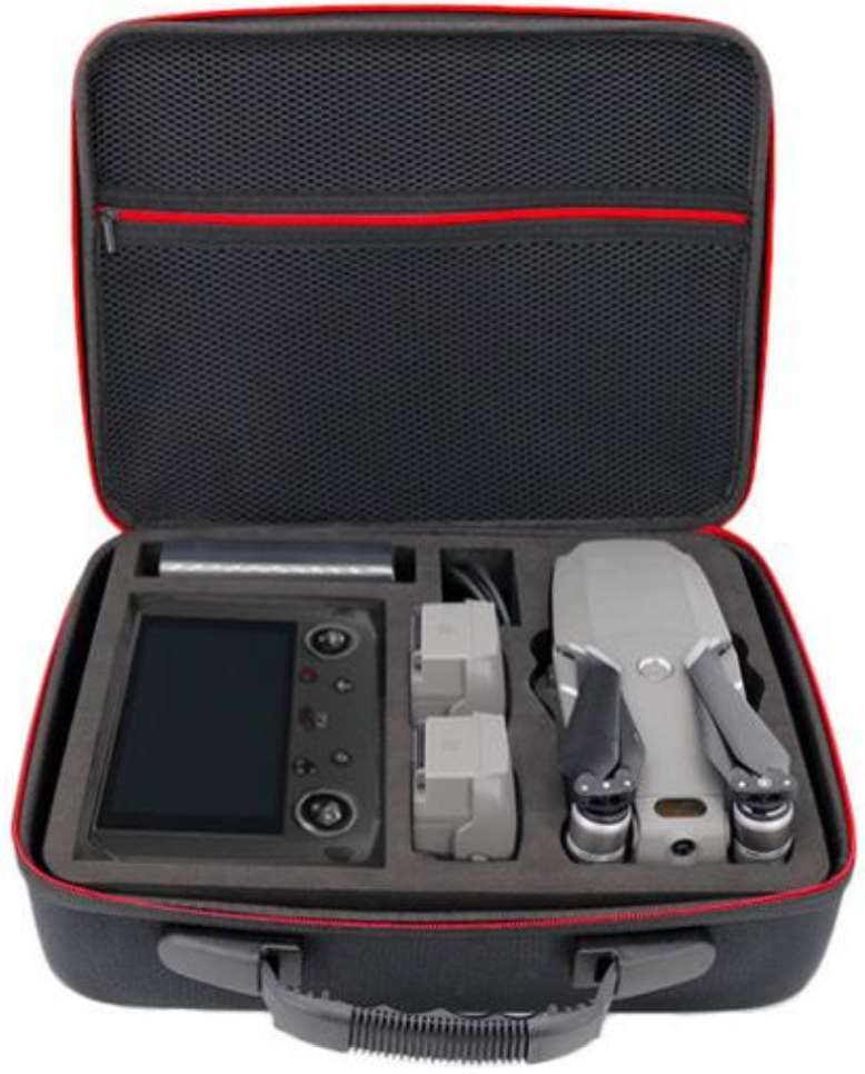 50CAL DJI Mavic 2 & Smart Controller EVA case suitcase with shoulder strap