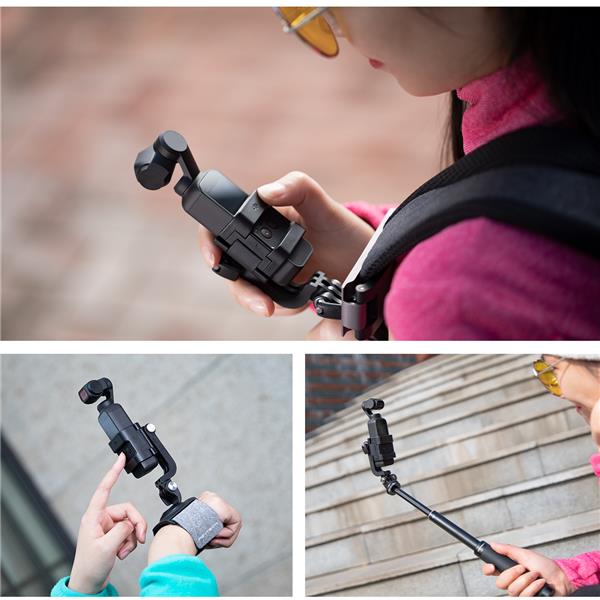 PGYTECH L-Bracket for DJI Osmo Pocket / Action & GoPro action cams
