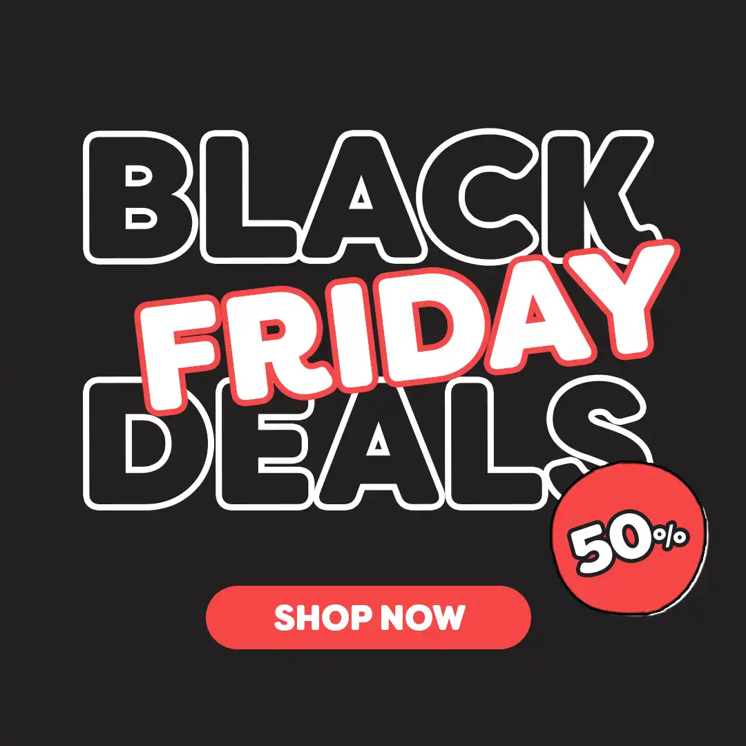 Black Friday promoties met 50% korting