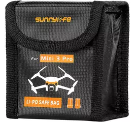 50CAL Mini 3 & Pro Lipo safe bag Medium (2 accu's)
