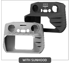 50CAL Mini 3 Pro RC Silikon-Schutzhülle mit Sonnenblende (Schwarz)