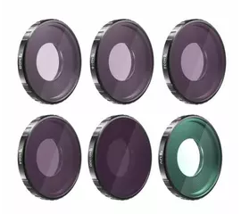 Freewell DJI Osmo Action 3 Filter den ganzen Tag – 6PACK (ND8,16,32,64,1000 & UV)