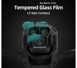 50CAL Tempered Glass Film Combo for Mavic 3 pro (2 Sets Comb