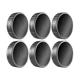 Freewell DJI Osmo Action camera filters (6) Budget Kit (ND4, ND8, ND16, CPL, ND32/PL, ND64/PL) [CLONE]