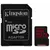 Snelle Kingston 128GB microSD kaart [80MB/s schrijven] incl SD adapter