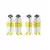 50CAL Mavic Air 2 / 2S 7238F Low Noise Propellers (2 paar) geel