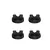 50CAL 4Pcs/Set Silicone Anti-release Safety Plug