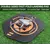 50CAL hexagon PU leather foldable landing pad