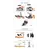 50CAL Remote Controller Tablet Houder + Clip+ nekriem voor DJI RC-N1