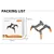 50CAL Spider Landing Gear Extensions for DJI Mavic 3 Pro