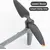 50CAL Low-Noise Drone Propellers Orange Tip for DJI Air 3 (1 Pair / 2 Propellers)