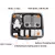 50CAL Shoulder Bag for DJI Mini 4 Pro - Large Hard Case for Drone, Remote Control, Batteries and Accessories