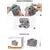 50CAL 2 in 1 Controller Protector for AIR 3/Mini 3/4 PRO
