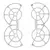 50CAL Propeller Guards – 360° antibotsingsring voor DJI Neo FPV-drone (zwart)