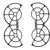 50CAL Propeller Guards – 360° antibotsingsring voor DJI Neo FPV-drone (zwart)