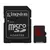 Snelle Kingston 64GB microSD kaart incl SD adapter [70MB/s schrijfsnelheid]