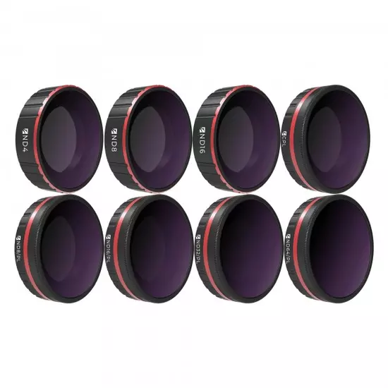 Freewell DJI Osmo Action camera filters All Day Set ND4, ND8, ND16, CPL , ND8/PL , ND16/PL, ND32/PL, ND64/PL