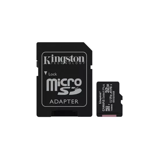 Schnelle Kingston 32 GB microSD-Karte [70 MB / s Schreiben] inkl. SD-Adapter