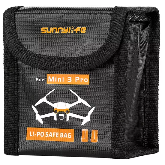 50CAL DJI Mini 3 & Pro LiPo Safety Bag (2 batteries)
