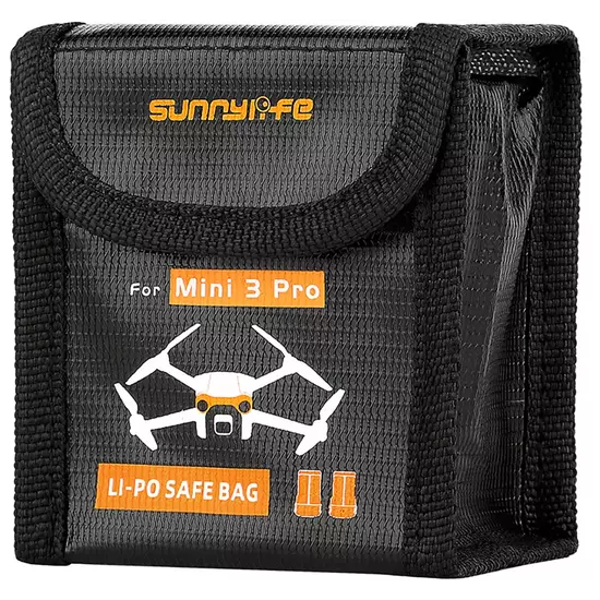 50CAL Mini 3 & 4 Lipo safe bag Medium (2 accu's)