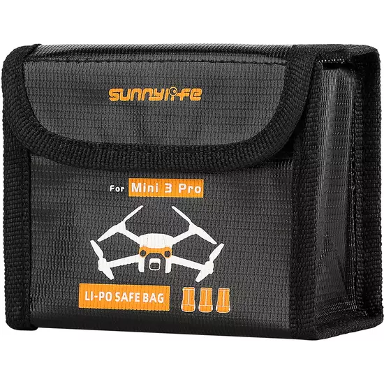 50CAL Mini 3 & 4 Lipo safe bag Large (3 accu's)