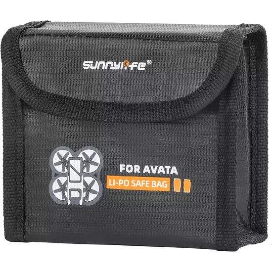 50CAL Battery Safe Bag Li-Po tas DJI Avata (2 batterijen)